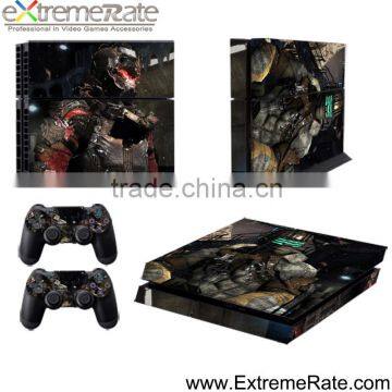 Factory wholesale hot game accessories vinyl skins for PS4 console controller skin sticker