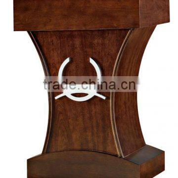 custom design wooden auditorium podium/lecture podium FOH-Y06B