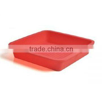 silicone pan/plate/dish, 8 inch silicone pan, baking mold