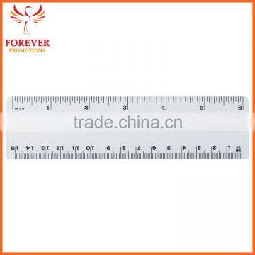 Wholesale Promos Plastic 15CM Ruler in Inch And Centimeter 6 Inch