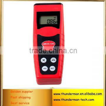 2013 New LCD Ultrasonic distance measurer with Laser Pointer