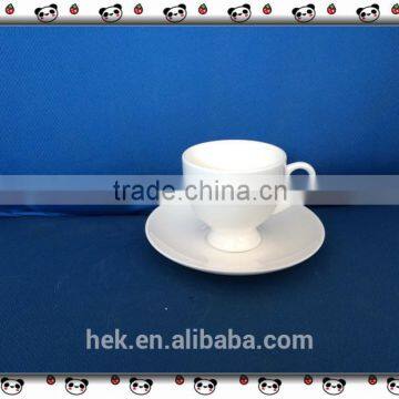 100cc good porcelain Bone China coffee Cup&Saucer Set,ceramic coffee mug for promotional