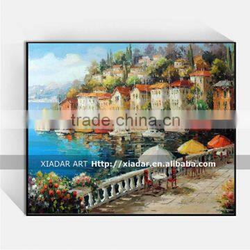 Shu1910 mediterranean landscape oil painting room Decorative