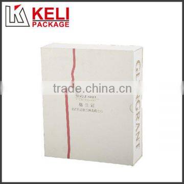 Sliding door cardboard wine box