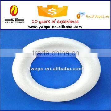 120mm decoration white foam ring/white polystyrene ring