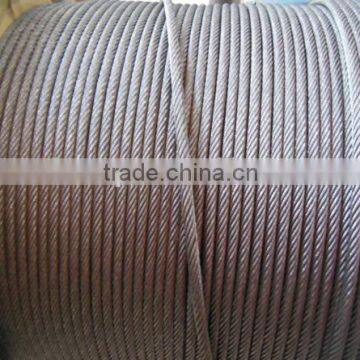 1 1/2"cable wire rope 6X19 fiber core