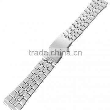 Stainless Steel Folded or Wrapped Watch Band Wristband Watch Bracelet for Men's Cheap Watches