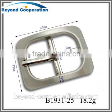 hot selling H shape pin belt buckle 25mm