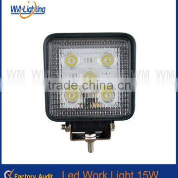 Hotsale auto LED work light 15W / led work lamp / led worklight