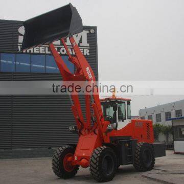 CE Approved High Dumping Height 2Tons Wheel Loader photo-4