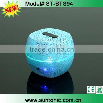 Mini Portable Bluetooth Wireless Speaker with LED Light