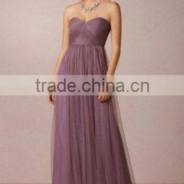 (MY6174) MARRY YOU Sweetheart Floor-length Tulle Evening Dress For Fat Women