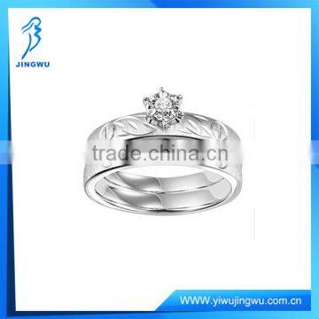 Wholesale Forever Wedding Diamond 925 Silver Ring Bridal Jewelry Set