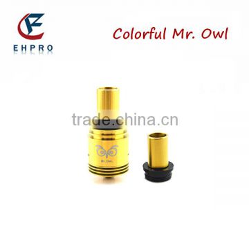 full mechanical brass/stainless steel ecig EHpro new 2014 rda Mr owl 22mm diameter in high quality