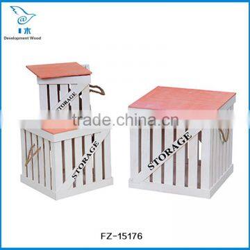 Paulownia Solid Wood Storage Cabinet Storage Box