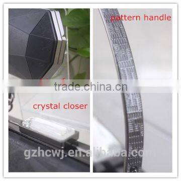 Gunmetal Metal Purse Frame With Cover Box Clutch Frame With Handles photo-4