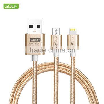 Supplier of 2 in 1 Metal Braided Data Cable Suitable Different Mobile Phone Universal Function photo-2