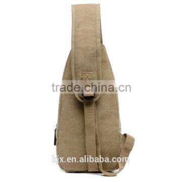 BA-1433 Duty canvas cross body men's chest bag ,custom chest bag