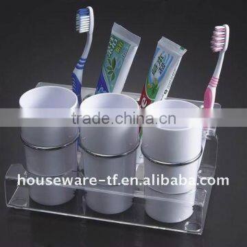 bathroom multi-function toothbrush cup bracket