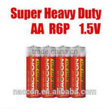 R6 AA Super Heavy Duty Battery R06P AA