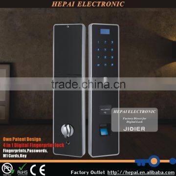 Anti-theft Smart electronic hotel Handle Digital door lock