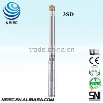 submersible deep well water pump 3SD/3.5