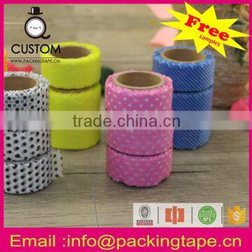 wholesalers custom adhesive tape die cut sticker paper