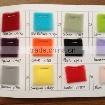 100% Embroidery Silk Tulle Mesh Netting Tolle Veil Fabric for Wedding Dress Bridal Veil photo-4