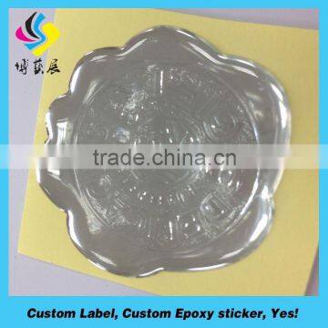 Quality hot sale drop mould spot wall pvc sticker color blue