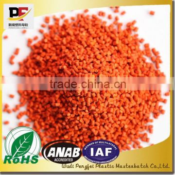 ORANGE MASTERBATCH,color masterbatch,High covering, disperse evenly, Manufacturer sales, Reasonable Price