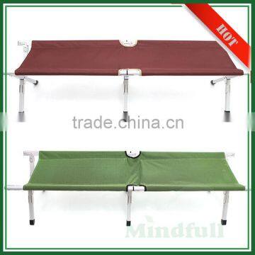 OEM Wholesale 600D Outdoor Military Folding Camping Bed