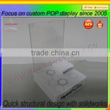 Acrylic Counter Essential Oil Display Rack in Cosmetcs Stores photo-2