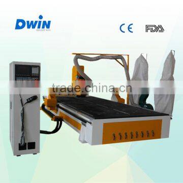 Jinan Dwin wood carving machine , wood furniture design machine cnc router for 3d engraving