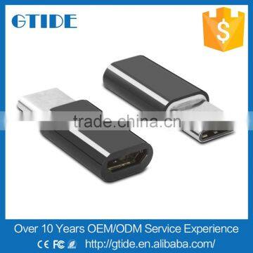 Gtide Mini USB 3.1 Type C Male to Micro USB 2.0 5 Pin Female Data Charger Type-C Adapter Converter for New MacBook/Nokia N1