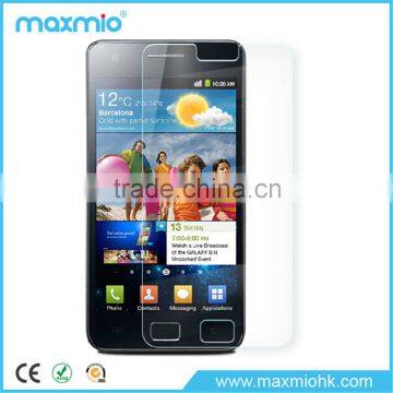 High Quality Clear Tempered Glass Screen Protector for Samsung Galaxy S2