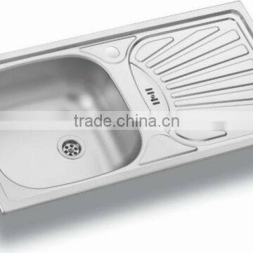 43,5x86 Stainless Steel Kitchen Sink (DE122)