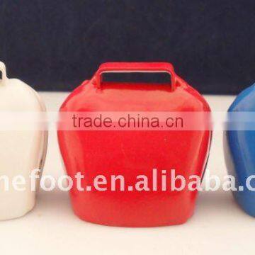 (A157) 2" colorful metal cow bell A9-C01 ,powder coated/painted available