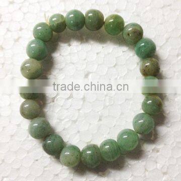 Colourful Green Aventurine Beads Bracelet | Gemstone Jewellery Wholesale