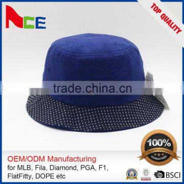 Custom High Quality Sublimation Printed Bucket Hat In China Fishing Cotton Cowboy Hat