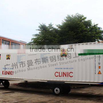 Portable Odified Container House/ Movable Prefabricated Container With Wheels /cheap Prefab Shipping Container Home