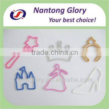 Hot sell custom silicone princess rubber band