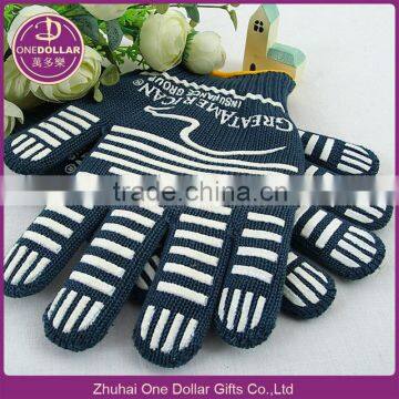 Premium Quality Heat Resistant - 2 Professional Barbecue-Grill-Oven Cooking Gloves
