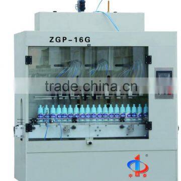 Full-automatic corrosion protection (non-metallic) vertical pneumatic liquid filler