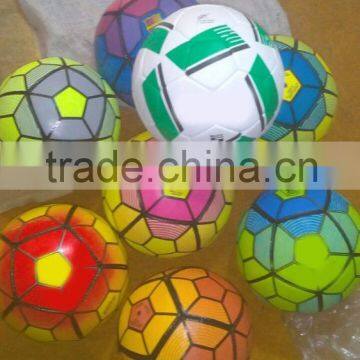 TPU/PU/PVC machine sewn football custom made