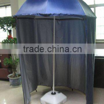 curtain beach umbrella