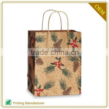 Brown Paper Bag,Die Cut Paper Bag,Custom Paper Bag