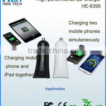 2015 New Product Universal Car Charger With 2 USB Output 5V 3.4A,Double Usb Car Charger Cigarette Lighter Adapter photo-4