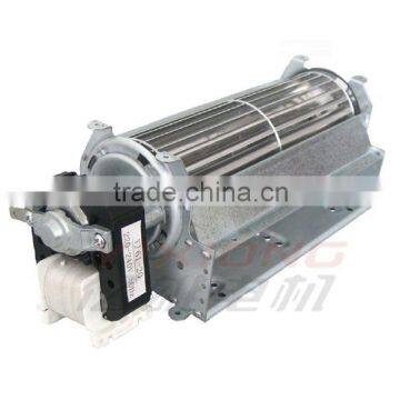 Shaded pole copper wire cross flow fan oven motor