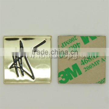 CR-ML00027 handbag tags metal label holder with high quality