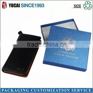 Wholesale Luxury Eco Print Wallet Packaging Paper and Box